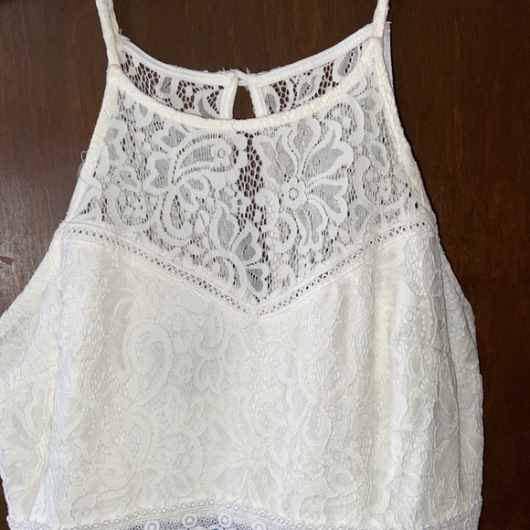 Blue & White Floral Dress - Picture 6 of 7